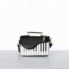 Women Arm Bags - Black and White - View 3