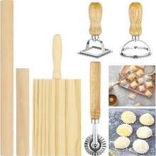 6pcs Pasta Making Tool Set, Homemade Ravioli Kitchen Supplies (Includes Product Video) - View 7