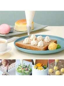 20/50/100/200 Pcs Disposable Triangular Pastry Bags - For Cake Decorating, Cookies, Cupcakes, And DIY Desserts, Kitchen And Dining Essentials - Multicolor - View 11