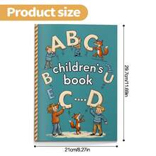 Alphabet Handwriting Notebooks, ABC A-Z Letter Tracing, Uppercase & Lowercase Writing Practice, Letter Recognition, ABC Writing, Alphabet Practice Worksheets, Trace & Learn Early Learning Activities - Alphabet Handwriting Practice - View 8
