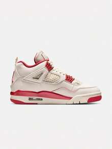 Sepatu Basket Wanita Air Jordan 4 Retro Mid-Top HV0823-108 - Krem - View 2