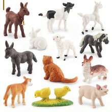 Children's Farm Baby Model, Cute Animal Model, Learn About Farm Animals, Can Be A Collectible Item, Can Be Used For Parent-Child Games - Multicolor - View 7