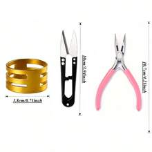 Premium Pliers Tool Set For Jewelry Making, Suitable For Handmade Wire Wrapping Crafts, DIY Jewelry Repair, For Beginners And Experts - Tools - View 3