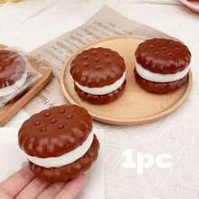 1pc Creative Cookie Shaped Toy - Anxiety Relief - Fidget Toy - Stress Relief Toy - Multicolor - View 5