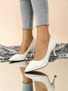 Women Pumps - White - View 4