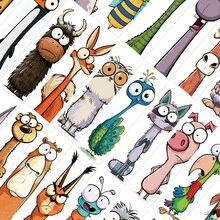 30pcs Funny Animal Bookmark DIY Students Readers Page Marker Library Office Page Marking - 1 Set - View 7