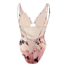 Gymshark Strappy Back Womens Light Pink Swimsuit - Pink - View 2