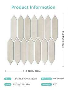 2D 3D Tile Stickers, 2D Extended Hexagon Self-Adhesive Wall Tiles, Matte, Waterproof And Mold-Resistant, Thickened Design, 30 X 30cm, Suitable For Kitchen Backsplash, RV, Rental Wall Decor, Bedroom Decor, Pink Room Decor - Pointed Irregular Shape - View 6