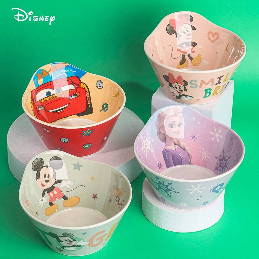 Authentic Disney Children's Bowls: Shatterproof And Heat-Resistant Home & Kitchenware, Tableware, Holiday Party, And Birthday Gifts - Multicolor - View 1