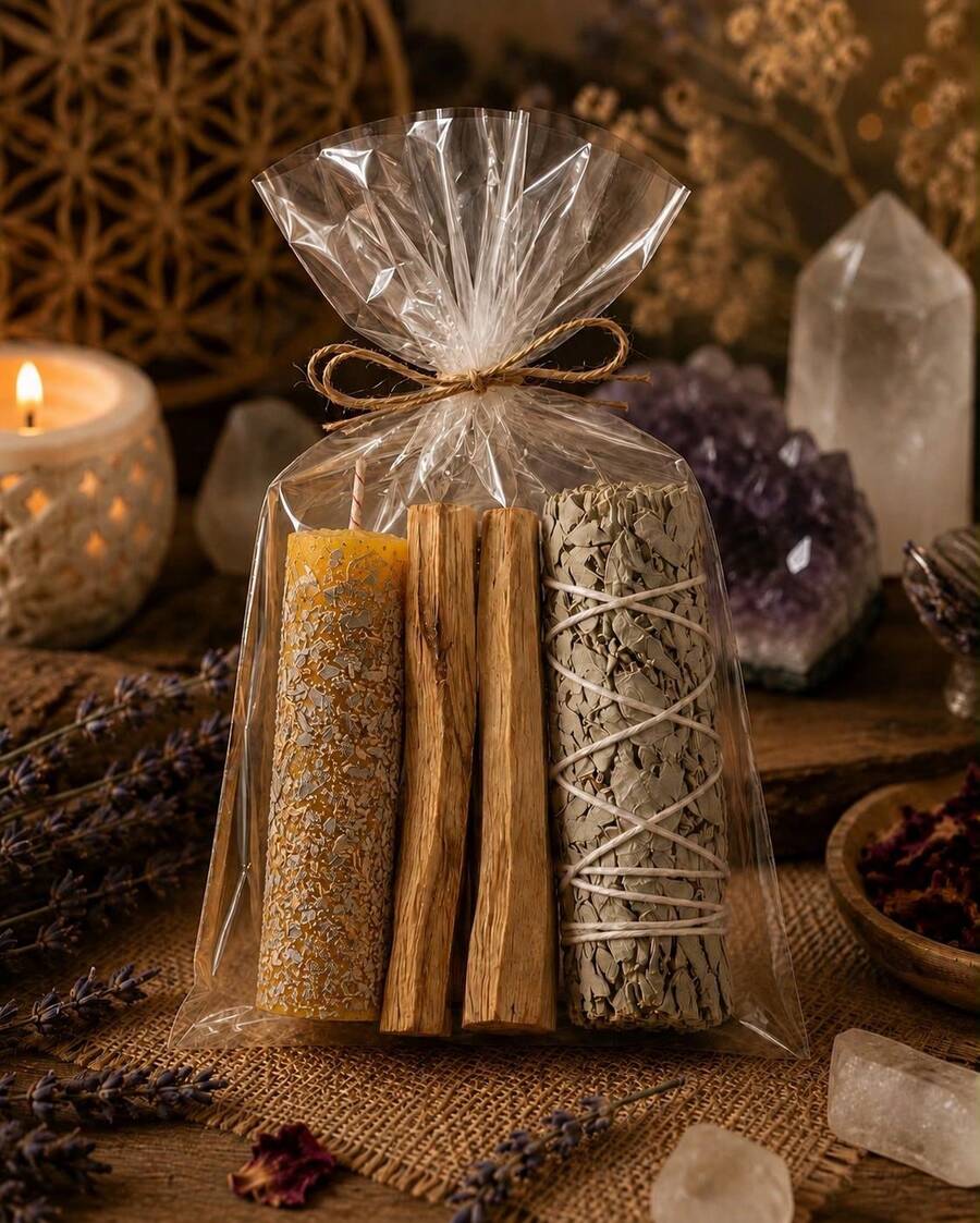 Incense - Palo Santo and Sage Protection - View 1