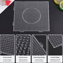 7/9pcs 2.6MM Large Transparent/White Fuse Beads - DIY Craft Supplies - Plastic Material - Perfect For Jewelry Making And Handmade Projects - High-temperature Resistant Transparent Fused Bead Plate - View 3
