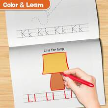 ABC Letter Tracing And Handwriting Notebook, A-Z Letter Tracing, Uppercase And Lowercase Writing Practice, Letter Recognition, ABC Writing, A-Z Handwriting Practice, Letter Learning Worksheet - Alphabet Tracing & Handwriting - View 5