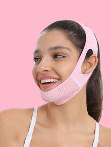 1 Women's Face Mask, Face-Lifting, V-Shape Face-Lifting Band, Sleep Chin Strap, Comfortable Face Strap-Suitable For Home Use And Back-To-School Season - Multicolor - View 7