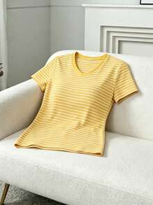 Women T-Shirts - Yellow - View 1