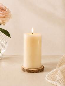 Multi-Size Ivory White Cylinder And Ball Decorative Candles, Suitable For Weddings, Dining Tables, Home Decor, Parties And Holiday Table Settings - Ivory White - View 21