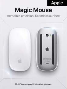 Apple Wireless Keyboard And Mouse Combo, Bluetooth Rechargeable Long Battery Life Keyboard + Multi-Touch Mouse, Comfortable Typing With Good Key Travel, Compatible With Mac/IPad/IPhone For Office, Gaming, And Portable Use - View 5