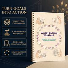 Financial Planning Workbook - Practice Intentional Money Decisions With Guided Planning And Reflection - For Financial Assessments And Action Plans - For Goal-Oriented Adults, With Prompts - A5 - View 4