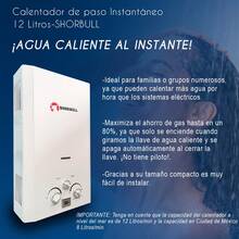SHORBULL Instantaneous Water Heater 12 Liters White - US A Type Plug(110-127V) - View 6