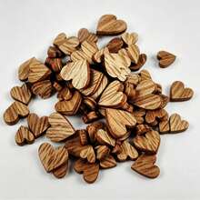 2026 Wooden Heart Shaped DIY Handmade Decorative Small Accessories - A - View 5