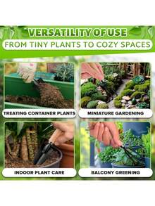 Mini Gardening Tool Set - Potted Plants And Small Gardening Tools - Wooden Handle For Transplanting Seedlings, Cultivating And Weeding Flowers And Vegetable Seedlings - Suitable For Precise Gardening Operations - Multicolor - View 8