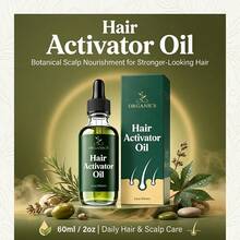 Minyak Pengaktif Rambut 60ml/2 Fl.Oz Minyak Esensial Perawatan Rambut Lembut, Formula Lembut Melembapkan Rambut Kasar, Merawat Akar Rambut, Minyak Perawatan Lembut dan Melembapkan - Multi Aroma - View 3