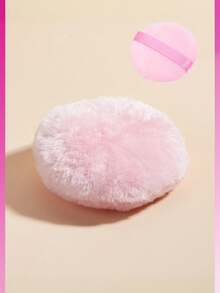 Borla y esponja de maquillaje, adecuada para uso diario de maquillaje - Rosa - Ver 6