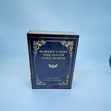 Vintage Faux Book Storage Box, Decorative Fake Book Box For Bookshelf And Desktop, Hidden Storage Organizer, Photography Prop - A - View 5