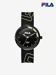 FILA Fashionable Sports Quartz Watch, 9mm Slim Fit, Comfortable And Versatile Silicone Strap, Three Colors Available, Daily Waterproof - Round Dial - View 8