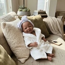 18 Inch Silicone Reborn Baby Doll, Unpainted Soft Silicone Newborn Baby Girl Toy (Anatomically Correct) - Silicone Doll - View 4
