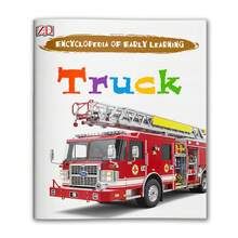 Fire Truck & Special Vehicles Learning Notebooks, Transportation Picture Recognition And English Vocabulary Practice, Rescue Vehicle Visual Learning, Early Knowledge Activities For Home Study And Classroom Use - Vehicle Learning - View 1