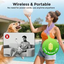 Rechargeable Neck And Shoulder Heat Massage Device, Neck Red Light Therapy With 660nm And 850nm Red Light, Vibrating Massage For Shoulders, Neck And Back, Neck Trapezius Muscle Massager, 3-Level Heating And Massage Functions, Deep Massage For Shoulders And Neck, Relieves Pain, Suitable As A Gift For Parents And Elders - View 6