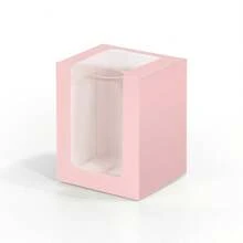 10/20/50pcs Window Gift Boxes 8x8x10cm Transparent Window Display Design Fits Glass Cups / Aromatherapy / Glass Cups / Decor / Figurines 9oz Gift & Product Packaging Boxes Suitable For Weddings, Corporate Gifts, Retail Wholesale - Window Box - 8x8x10cm - View 28