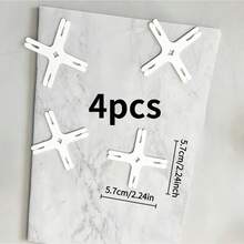 2/4/8pcs Cross-Shaped Yarn Spool, Plastic Yarn Winding Tool, Suitable For Knitting And Crochet, Prevents Yarn Tangling, DIY Craft Accessories, Can Make Pom Poms, Hand-Woven Ornaments, Home Craft Projects, Christmas Holiday Decoration Supplies, Suitable For Craft Enthusiasts - Multiple Styles - View 6