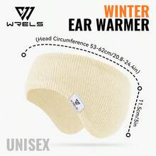 WRELS 1件裝冬季保暖耳罩，單車滑雪頭盔保溫內襯耳罩，加厚純色柔軟毛絨耳罩，男女通用時尚保暖防風耳罩，適合日常運動 - 彩色 - 查看 17