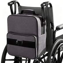 Wheelchair Backpack Bag For Back Of Chair Storage For Electric/ Mobility Scooter - Grey - View 1