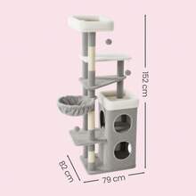 SONGMICS Cat Trees & Condos - Grey - View 3