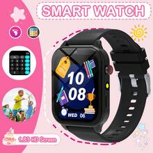 1.83" Smart Watch, New Children's Smart Watch, Upgrade Game's Smartwatch For Teenager & Kids, Support Alarm Reminder, Step Counting, Stopwatch, Flashlight, Calculator, Games, Camera, Gifts - Pink - View 15