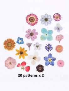 1 Pack 40pcs Floral PET Decorative Stickers Scrapbooking Collage Decals - Falling Petals - View 9