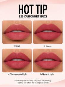 MAC Powder Kiss 霧面唇膏 #926 DUBONNET BUZZ 淨重 0.12 Oz/3.5g - #926 - 查看 7