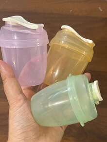 Mini Pet Treat Dispenser Bottle, Leak-Proof Sealed Container, Suitable For Storing Freeze-Dried Meat Cubes, Cat And Dog Treats, Perfect For Training, Walking, Camping And Daily Feeding (Portable Size) - 240ml - View 3