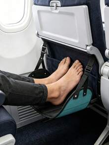 High-Speed Train & Airplane Travel Foot Hammock, Airplane Foot Hammock, Adjustable Foot Support Strap, Suitable For Long-Distance Flights - Multicolor - View 2