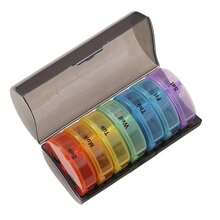 7 Days Pill Box Organizer, 14 Slots Weekly Pill Storage Box For Medication, Supplements And Vitamins - Multiple Specifications - View 6