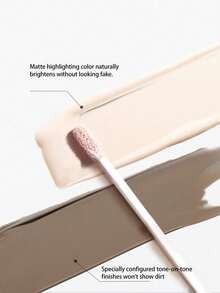OUT OF OFFICE Kontur yang Membentuk Tubuh, Tekstur Krim Halus, Formula yang Mudah Dibaurkan, Mudah Diaplikasikan, Tahan Lama, Hasil Akhir Ringan, Warna Alami, Perlengkapan Makeup Harian, Untuk Pemula, HADIAH, 3ml/0.1 fl.oz - KONTUR PATUNG - View 6