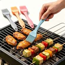 3/2/1 cái cọ phết dầu BBQ mini dùng tại nhà, chất liệu silicone, chịu nhiệt, dễ vệ sinh - Nhiều màu - Xem 1