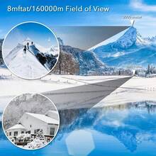 60X60 Binoculars For Adults With Low Light Night Vision, Professional Waterproof High Power Optical Telescope For Stargazing Bird Watching Concerts Football Sightseeing Hunting - Multicolor - View 7