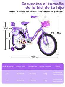 Kids Bikes - Violet Purple - View 9