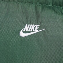 Nike ClubTherma-FIT Men's Down Jacket Fashionable Warm Outdoor Loose Comfortable Stand Collar Zipper Long Sleeve Puffer Jacket Green - Green - View 6