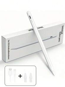 Compatible With Apple Pencil, Stylus Pen With LED Power Indicator, Anti-Mistouch Function, Suitable For 2022, 2021, 2020, 2019, 2018 , Great Birthday Or Holiday Gift For Mother, Family, Friends, And A Nice Pen Accessory Choice - Multicolor - View 2