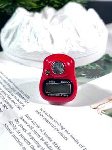 Penghitung Elektronik Cincin Jari Mini, Penghitung Digital LCD dengan Pengaturan Nol, Alat Penghitung Tekan Manual Portabel - Beraneka warna - View 4