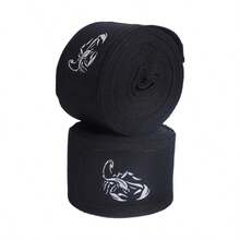 2pcs 5m Boxing Sweat-Absorbent Hand Wraps, Muay Thai Hand Wraps, Sanda Bandages, Taekwondo Sports Elastic Hand Wraps - Multicolor - View 13